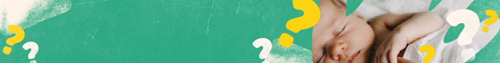 胸まで布団をかけて深く眠っている赤ちゃんのバナー画像